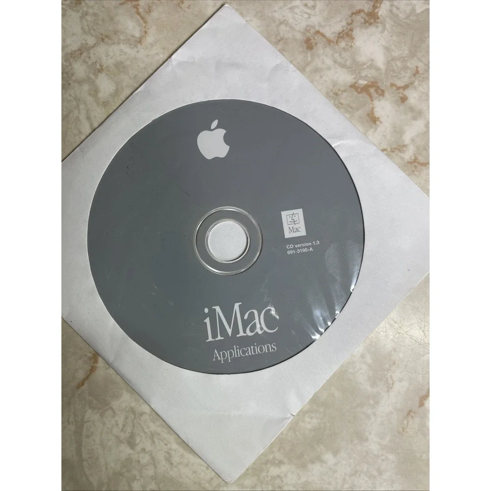 Apple iMac Applications CD version 1.3‎ Macintosh software